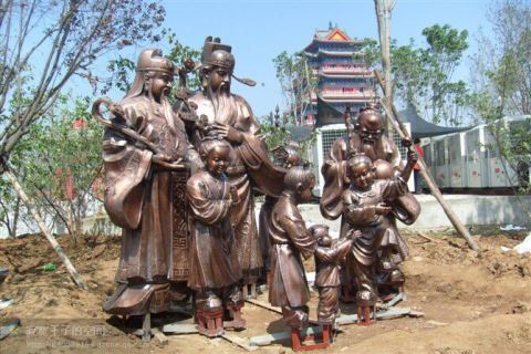 铸铜雕塑人物 铸铜雕塑人物